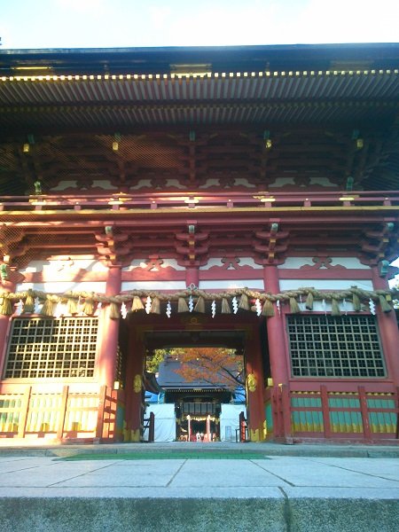 塩釜神社随身門